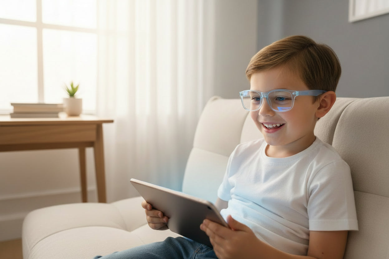 Anti-blue light children glasses