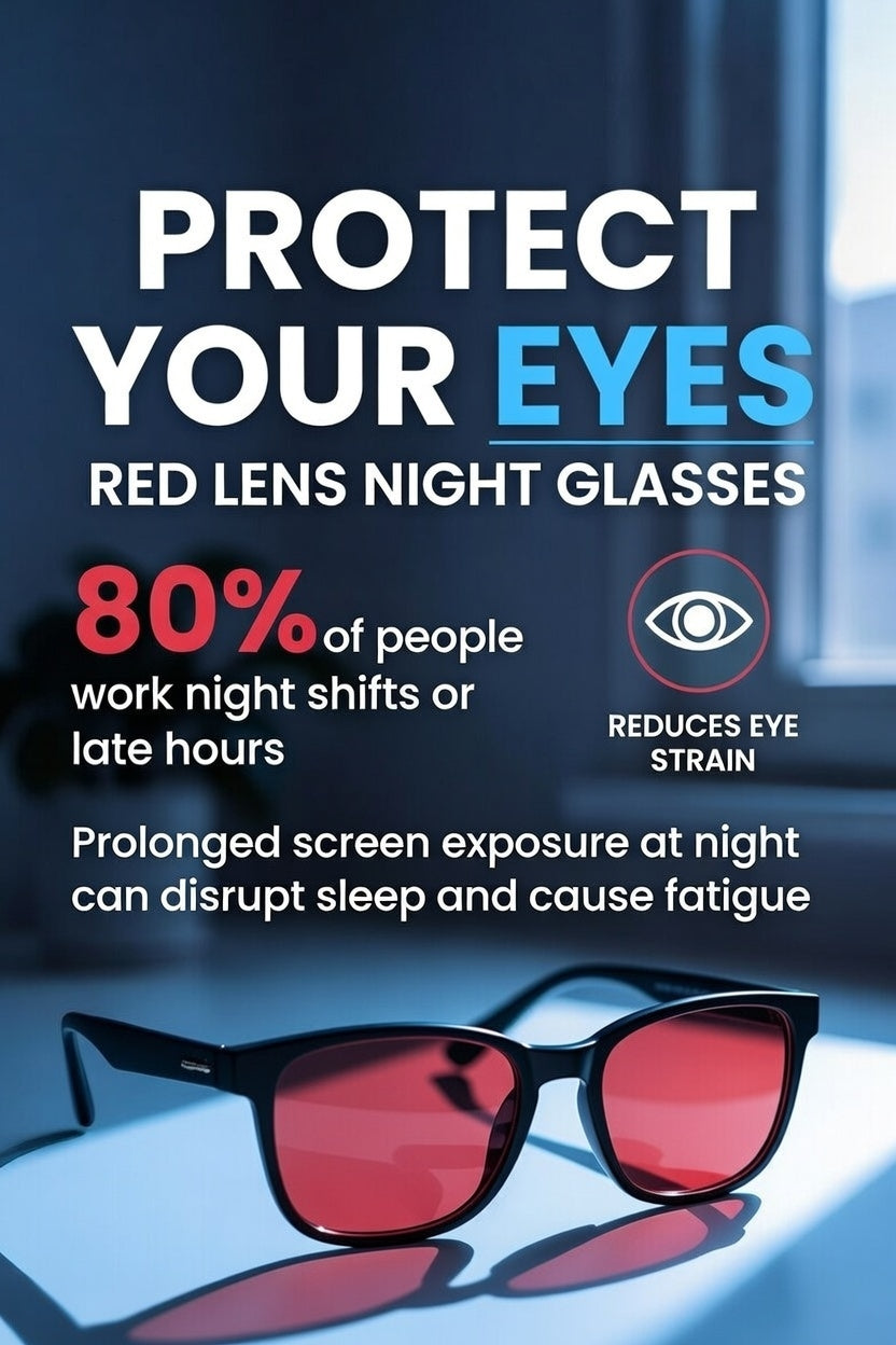99% Blue Light Protection Red Light Glasses